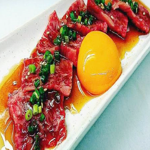 ハラミ刺しユッケ